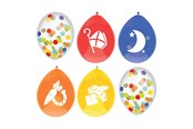 Legetøj - Haza Witbaard - Balloon mix Saint Nicholas 6 pcs. - 447735