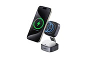 Mobil - Adaptere & Opladere - UGREEN 2-in-1 Qi2 Magnetic Foldable Charging Station (No AC Adapter) - 35316-UG