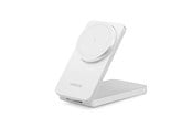 Mobil - Adaptere & Opladere - UGREEN Qi2 15w 2-In-1 Wireless Charger Magsafe Fast Charging Station White - 45057-UG