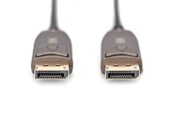 Skærmkabel - DIGITUS DisplayPort 8K AOC Hybrid Fiber Optic Cable - 15m - AK-340107-150-S
