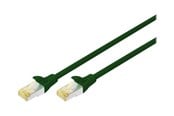 Netværkskabel - DIGITUS patch cable - 3 m - green - Grøn - 3m - DK-1644-A-030-G-10