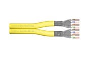 Netværkskabel - DIGITUS installation cable - 500 m - RAL 1016 yellow - Gul - 500m - DK-1744-A-VH-D-5