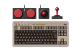Tastatur - 8BitDo Retro Mechanical Keyboard - C64 Edition - ISO - Engelsk - UK - Beige - RET00489