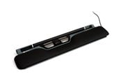 Mus - Bakker Elkhuizen ErgoSlider Plus - central pointing device - universal - USB - black dark grey yellow - Central pegeenhed - Laser - 5 knapper - Grå - BNEESLDG