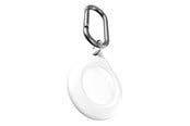 Mobil - Andet Tilbehør - KeyBudz Secure Dock for AirTag  4-pack - White - AT4_S2_WHT