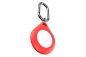 Mobil - Andet Tilbehør - KeyBudz Secure Dock for AirTag  2-pack - Red - AT_S2_RED