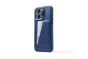Mobil - Covers & Cases - Mujjo iPhone 15 Pro Max Wallet Leather Case - Monaco Blue - MUJJO-CL-042-BL