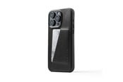 Mobil - Covers & Cases - Mujjo iPhone 15 Pro Max Wallet Leather Case - Black - MUJJO-CL-042-BK