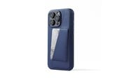 Mobil - Covers & Cases - Mujjo Wallet Leather Case for iPhone 16 Pro Max - Blue - MUJJO-CL-056-BL