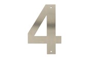 Beslag & hængsler  - Home>it house number 4 stainless steel - 13018