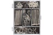Kreativitet & Hobbyartikler - Creativ Company Jewellery Starter Kit - Silver-plated - 61368
