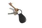 Mobil - Andet Tilbehør - Mujjo Canopy Keychain for AirTag - Black - MUJJO-KY-001-BK