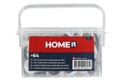 Søm og skruer - Home>it slip stitch with felt and plastic 64 parts - 11627