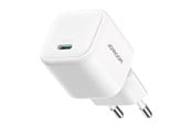 Mobil - Adaptere & Opladere - Joyroom JR-TCG08 GaN Mini 20W mains charger (white) - JR-TCG08
