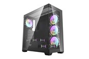 Kabinet - Darkflash DS900 computer case (black) + 7 ARGB fans - Kabinet - Miditower - Sort - DS900 Black + fans