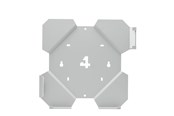 Spil tilbehør - 4Mount White Bundle - Vægbeslag - Sony PlayStation 4 Slim - 4M-PS4S-W-V2