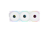 Kabinet Køler - Lian Li UNI FAN TL Wireless LCD Reverse (3-pack) - Kabinet køler - 120mm - Hvid med RGB LED lys - 31 dBA - G99.12RTLLCD1W3W.00