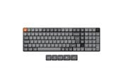 Tastatur - Keychron K17 MAX Wireless Tri-Mode Hot Swap QMK/VIA Gateron Low Profile Red - Gaming Tastatur - Nordisk - Sort - K17M-H1-BO