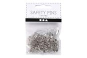 Kreativitet & Hobbyartikler - Creativ Company - Safety pins Silver 100 pcs. - 41135