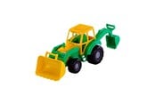 Legetøjsbil - Cavallino Toys - Cavallino Junior Excavator Tractor Green - 3004WD01