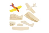Kreativitet & Hobbyartikler - Colorations - Making Wooden Model Airplanes Set of 12 - CHJETSET
