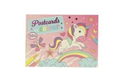 Kreativt Legetøj - Wins Holland - Postcards Coloring Unicorn - B19486-c