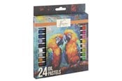 Hobby artikler - Creative Craft Group Oliepastel, æske med 24 farver - AR0407/GE