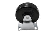 Beslag & hængsler - Home>it fixed furniture wheel 75 mm black plastic - 5708614112687
