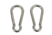Beslag & hængsler  - Home>it fireman’s hook Ø6x60 mm in stainless steel 2 pcs. - 5708614204658