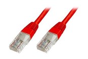 Netværkskabel - DIGITUS Ecoline patch cable - 3 m - red - Rød - 3m - DK-1511-030/R