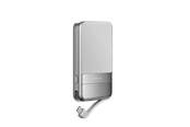 Powerbank - EcoFlow Rapid 5k - 30W- Qi2 - Wireless Charging Powerbank - Sølv - 5000 mAh - EF-RAPID5000-EU