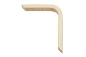 Beslag & hængsler - Home>it shelf bracket in veneer 2 x 12.5 x 15 cm natural - 5708614165157
