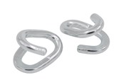 Beslag & hængsler - Home>it P-link 4 mm electro-galvanised 2 pcs. - 5708614204948