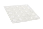 Søm og skruer - Home>it self-adhesive shock absorber Ø8 x 1.5 mm transparent - 5708614116333