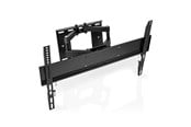 Vægbeslag, AV-Beslag & AV-Møbler - Nedis TVWM3551BK mounting kit - full-motion dual arm - for TV - black - Maks 35 kg - Maks størrelse 80" - TVWM3551BK
