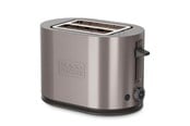 Brødrister - Black & Decker Brødrister 2-Slot Toaster 900W Inox - ES9600170B