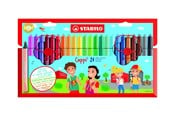 Skrive- og Tegneværktøjer - STABILO Cappi - Felt-tip pen - Set of 24 pieces - 168/24-4