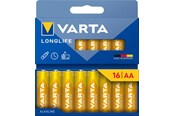 Batteri - VARTA Longlife AA - 16-Pack - 4106101716
