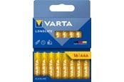 Batteri - VARTA Longlife AAA - 16-Pack - 4103101716