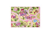 Børneværelse - Rebel Roads Legetæppe - Pink tivoli - 95 x 133 cm - 307006