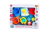 Babylegetøj - PLAY - Splashy Bath toys 8 pieces. - 97326