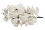 Kabel Organisering - Nordic Quality Cable Clips round 14-20mm - 25 pcs - 303784