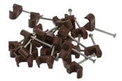 Kabel Organisering - Nordic Quality Cable Clips 3x5mm - 25 pcs - 303787