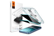 Mobil - Beskyttelsesglas - Spigen Glass tR EZ Fit HD (Privacy) 2 Pack - Samsung Galaxy S25/S24 - AGL09308