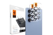 Mobil - Beskyttelsesglas - Spigen Glass tR EZ Fit Optik Pro HD 2 Pack - black - Samsung Galaxy S25 Ultra - AGL09084