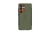 Mobil - Covers & Cases - UAG Civilian Pro Olive Drab/Orange - Samsung Galaxy S25 Ultra - 214473117297