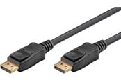 Skærmkabel - Pro DisplayPort 2.1 (DP40) - 1m - Sort - DP40-2.1-1m-black