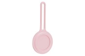 Mobil - Andet Tilbehør - Lippa Holder with Strap for AirTag and Smart Finder – Pink - LPCOVER0039