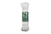 Rengøring - G.Funder Tøjsnor, hvid plast, 3 mm, 52 meter - 5701137270520