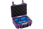 Kameratasker - B&W International Case Type 500 for Insta360 X3 (purple) - 500/PU/X3
